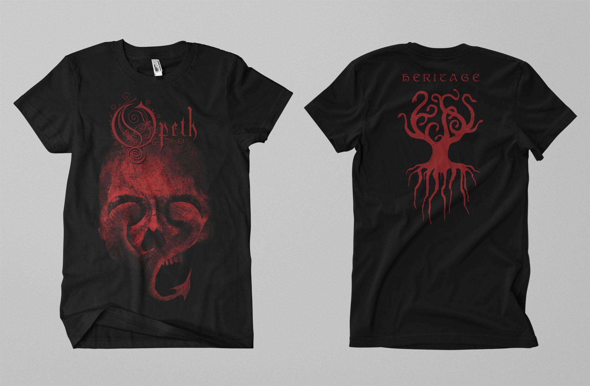 Heritage Skull - ブラックTシャツ