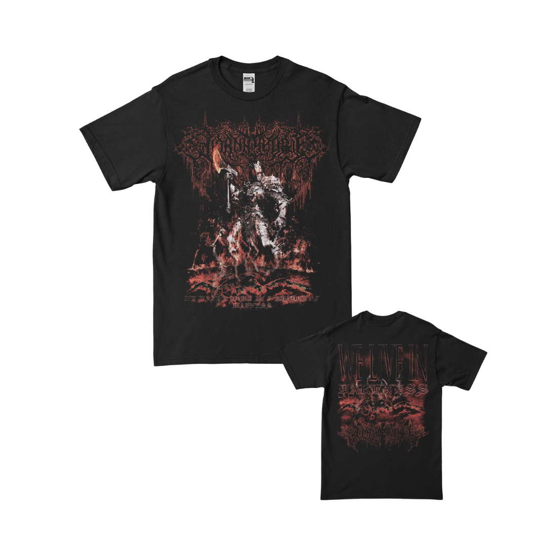 LIVE IN DARKNESS - Tシャツ